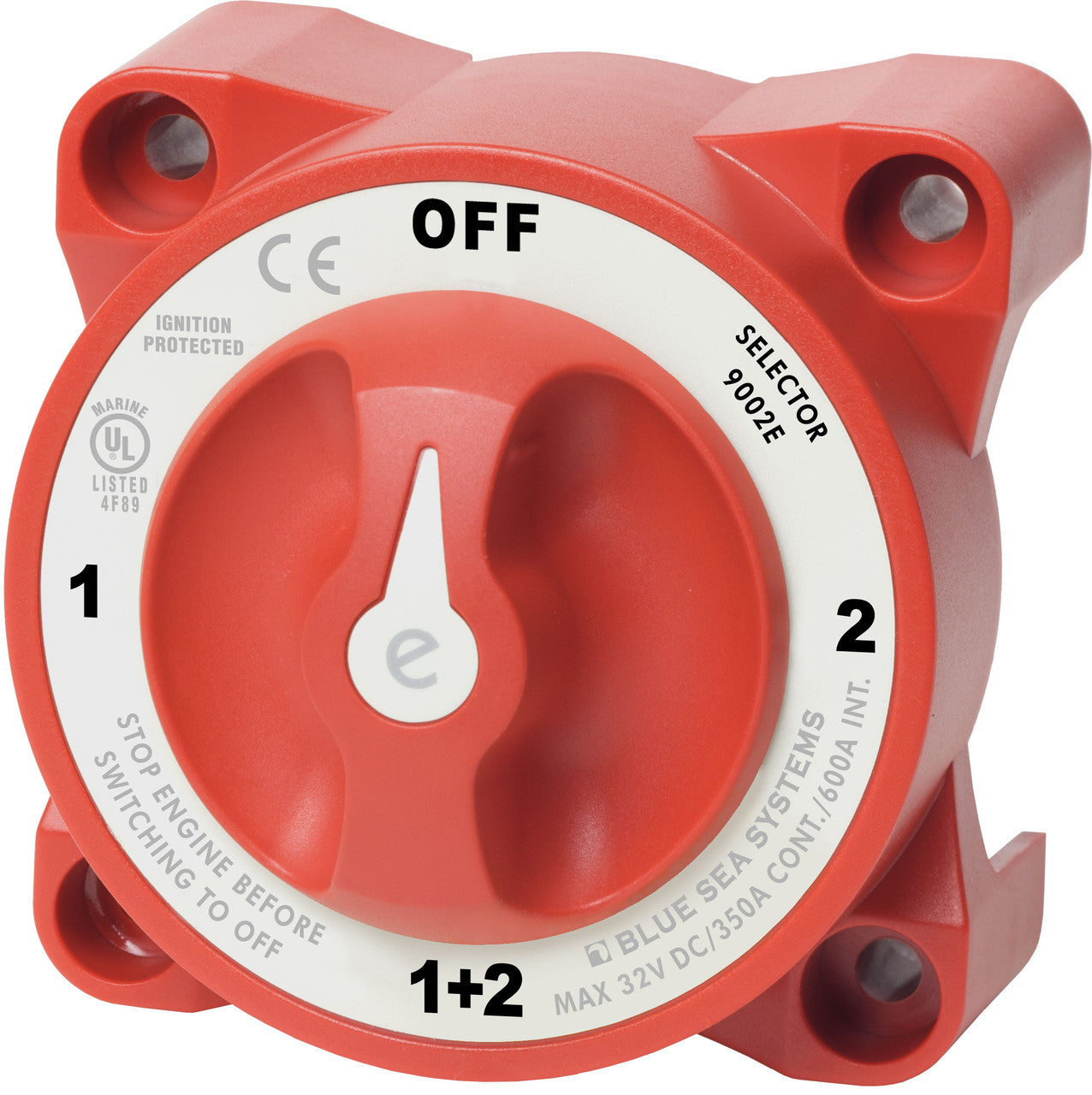 Hot Deal! Blue Sea E-Series 1-Off-2-Both Battery Switch with AFD