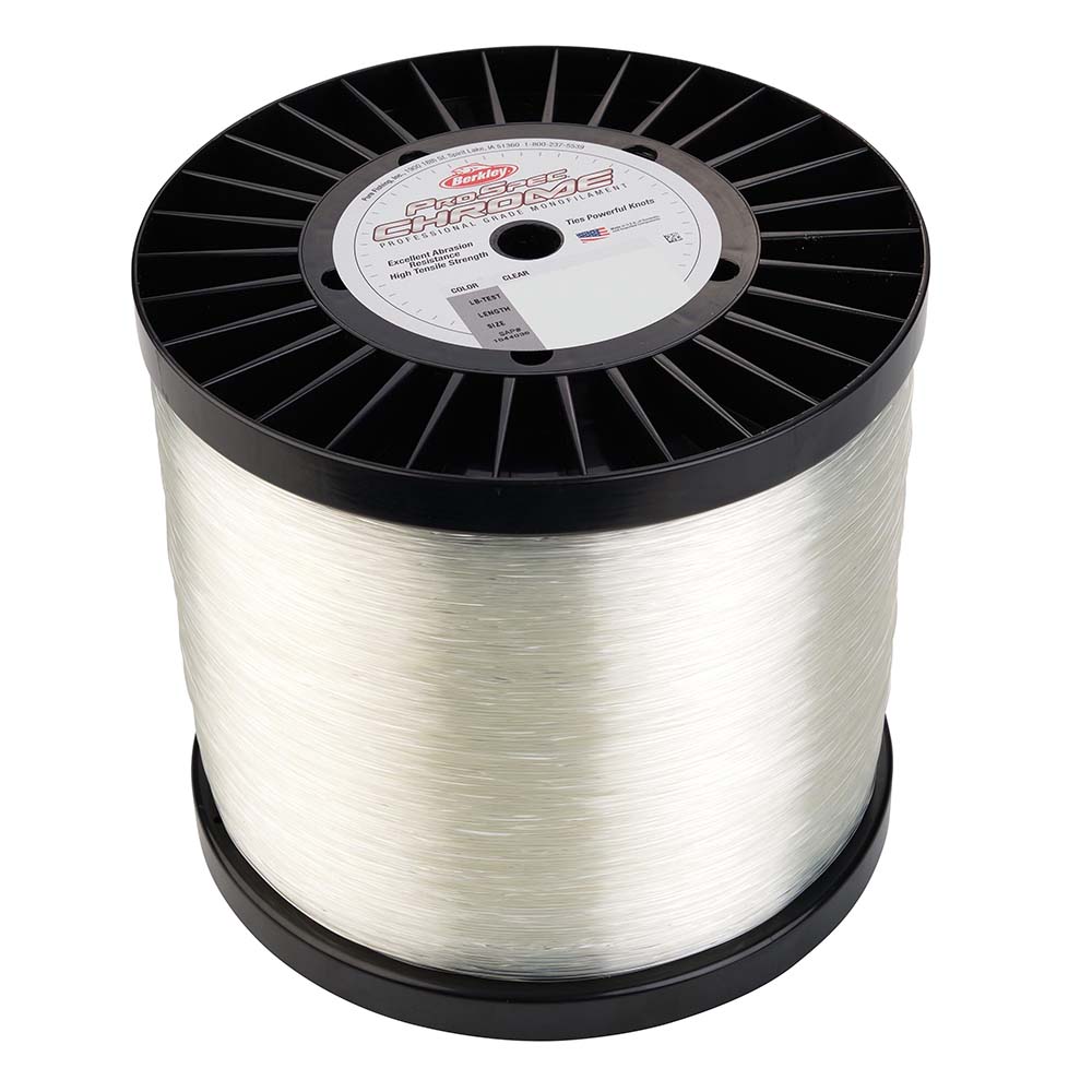 Berkley ProSpec Chrome Clear Monofilament - 60 lb, 4750 yds - Great Deal!