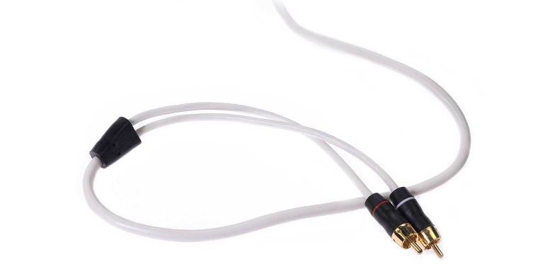Hot Deal! Fusion 25ft 2-Way Twisted Shielded RCA Audio Interconnect Cable MS - RCA25