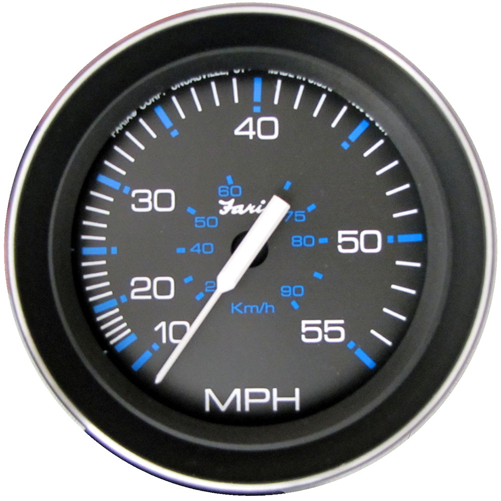 Faria Coral 4-Inch Speedometer (55 MPH) Pitot Type - Ideal for Boats!
