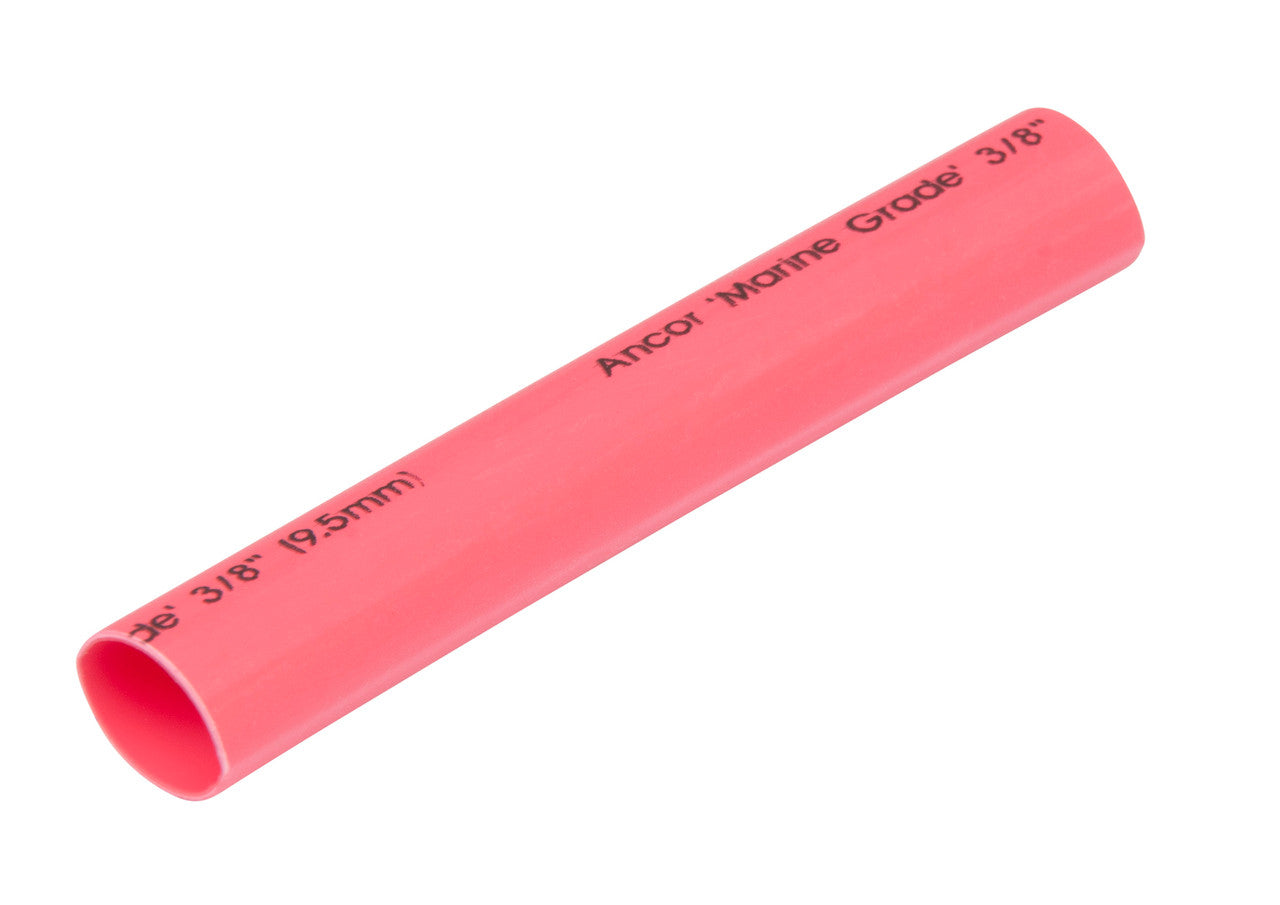 Ancor Red Heat Shrink Tubing 3/8 x 48 - Great Value!