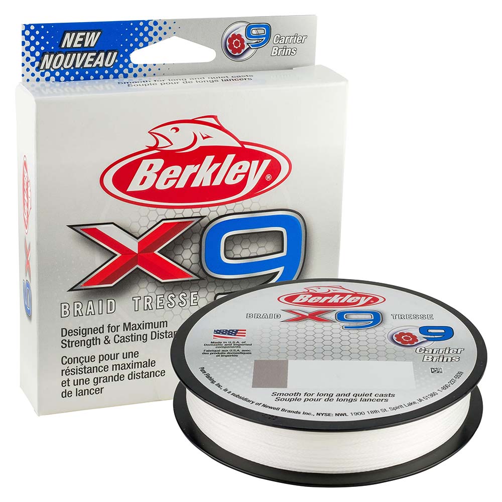 Hot Deal! Berkley X9 Crystal Braid - 100lb, 164 yds