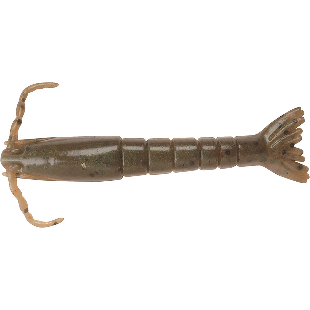 Berkley Gulp! Saltwater Soft Bait - 4-Inch Natural Shrimp for Inshore Fishing
