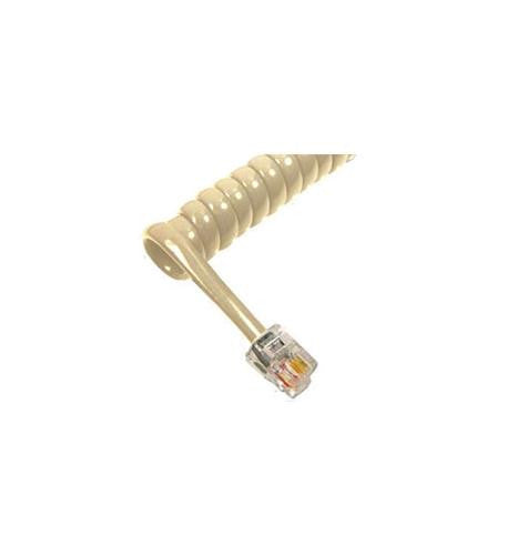 Hot Sale! 25-Foot Ivory ICC Handset Cord by Cablesys