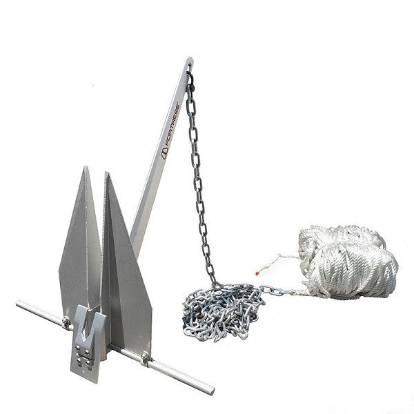 Hot Deal! Fortress FX-7 Anchoring System with 250' 3/8 Line & 15' 1/4 G30
