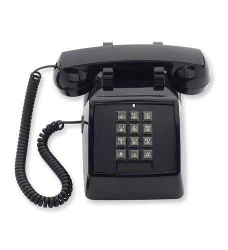 Scitec Aegis 2510BK Black Traditional Desk Phone Set with 5-Year Warranty