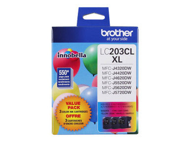Hot Deal: Brother MFC-J4320Dw High Yield Three-Color Ink Multipack (550Ea)